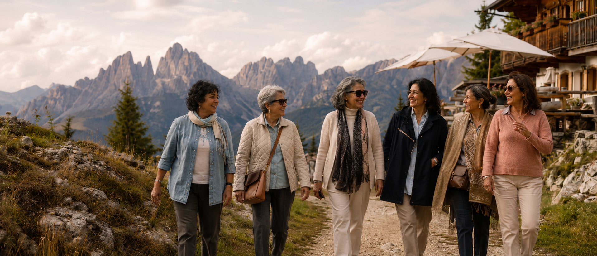 Equipo de Viajando Juntas acompañando a las viajeras
